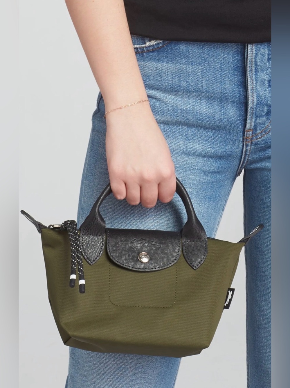 Longchamp Le Pliage Energy Xs Handbag. Green. - Picture 11 of 16